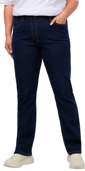 Ulla Popken Regular Fit Mandy Stretch Jeans Blue Denim - Jeans & Pantaloni Donna Taglie Comode – Plus Size - 