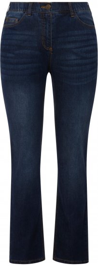 Ulla Popken Sammy Fit Slim Leg Stretch Jeans Blue Denim - Jeans & Pantaloni Donna Taglie Comode – Plus Size - Jeans e Pantaloni Donna, EU 42-70