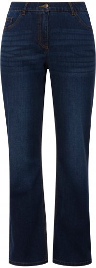 Ulla Popken Straight Leg Mandy Fit Stretch Jeans Blue Denim - Jeans & Pantaloni Donna Taglie Comode – Plus Size - 