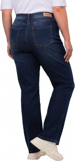 Ulla Popken Straight Leg Mandy Fit Stretch Jeans Blue Denim - Jeans & Pantaloni Donna Taglie Comode – Plus Size - 
