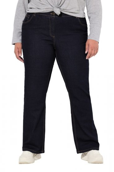Ulla Popken Marie Fit Bootcut Stretch Jeans Dark Blue Denim - Ulla Popken - Abbigliamento Taglie Forti Ulla Popken