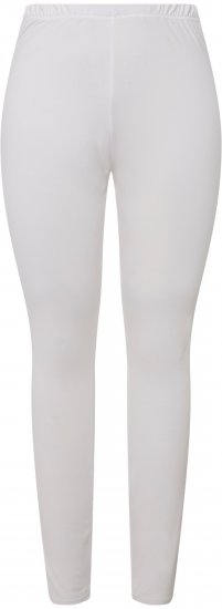 Ulla Popken Quick Dry Moisture Wicking Stretch Ski Leggings Snow White - Jeans & Pantaloni Donna Taglie Comode – Plus Size - 