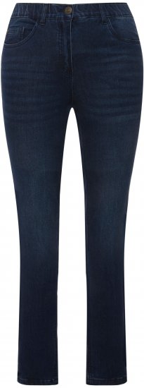 Ulla Popken Stretch Sarah Fit Skinny Jeans Blue Denim - Jeans & Pantaloni Donna Taglie Comode – Plus Size - 