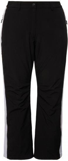 Ulla Popken Thermal Triple-Function Pants Black - Jeans & Pantaloni Donna Taglie Comode – Plus Size - 