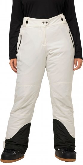 Ulla Popken HYPRAR Triple Function Ski Pants Snow White - Jeans & Pantaloni Donna Taglie Comode – Plus Size - 
