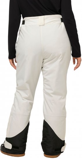Ulla Popken HYPRAR Triple Function Ski Pants Snow White - Jeans & Pantaloni Donna Taglie Comode – Plus Size - 
