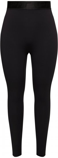 Ulla Popken Lightfit Quick Drying Leggings Black - Jeans & Pantaloni Donna Taglie Comode – Plus Size - 