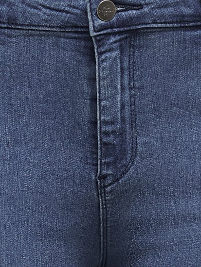 Only Carmakoma Thunder Life Skinny Fit Jeans Blue Denim - Jeans & Pantaloni Donna Taglie Comode – Plus Size - 