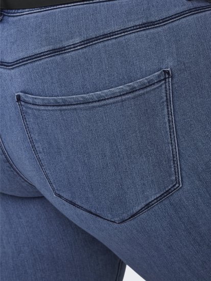 Only Carmakoma Thunder Life Skinny Fit Jeans Blue Denim - Jeans & Pantaloni Donna Taglie Comode – Plus Size - 