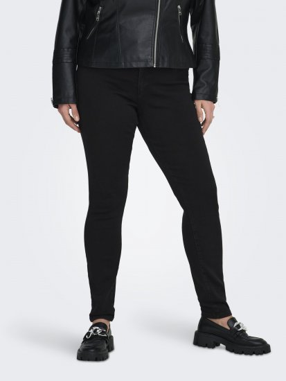 Only Carmakoma Storm Life Skinny Fit jeans Black - Jeans - 