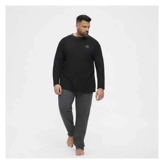 North Latitude Py Jersey O-Neck Long Sleeve Black - Magliette a manica lunga - Magliette a manica lunga taglie forti