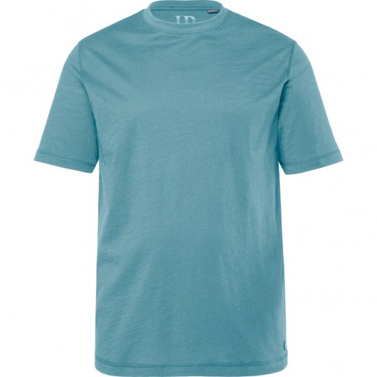 JP1880 T-Shirt Short Sleeve Soft Jersey Turquoise - Magliette - Magliette Uomo Taglie Forti