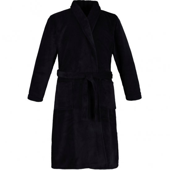 JP1880 Bathrobe with Spacious Patch Pockets Dark Navy - Intimo & costumi da bagno - Intimo Taglie Forti Uomo