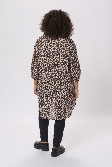 Kaffe Curve Sonna Camicia Stampa Leopardo - Camicie e tuniche - 
