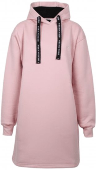 Nora Mikken KRISTINA Long Hoodie Pink - Felpe & felpe con cappuccio - 