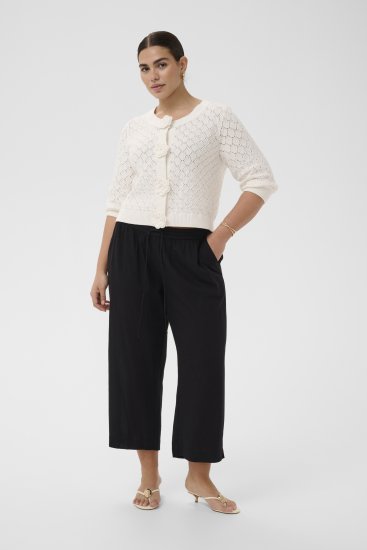 Kaffe Curve Kathrina Pullover White - Maglioni lavorati a maglia - 