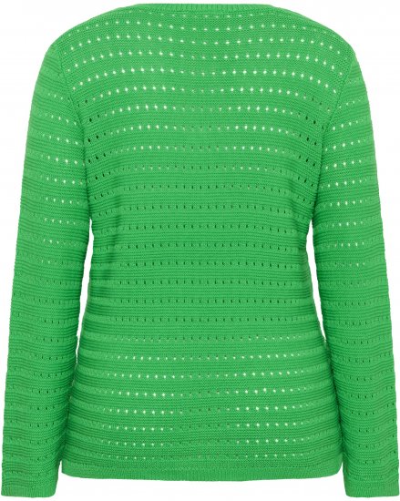 Kaffe Curve Metty Pullover Bright Green - Maglioni lavorati a maglia - 