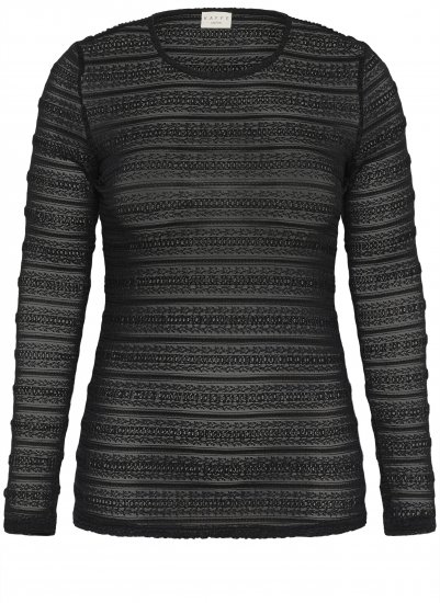 Kaffe Curve Hanna Lace Long Sleeve T-Shirt - Maglie a maniche lunghe - 