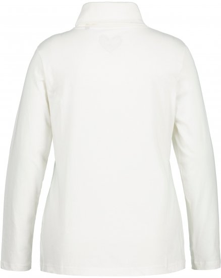 Ulla Popken Basic Long Sleeve Slim Fit Turtleneck Natural - Felpe & felpe con cappuccio - 