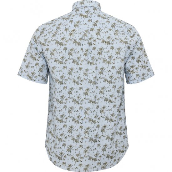 North Latitude Shirt Short Sleeve Light Blue - Camicie - Camicie Taglie Forti Uomo