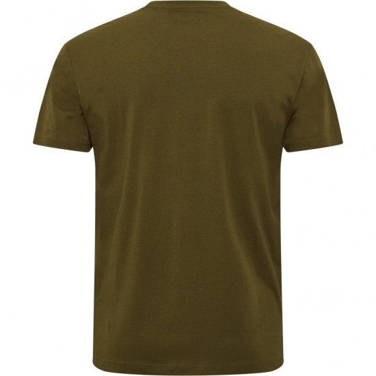 North Latitude T-Shirt Printed Short Sleeve Green - Magliette - Magliette Uomo Taglie Forti