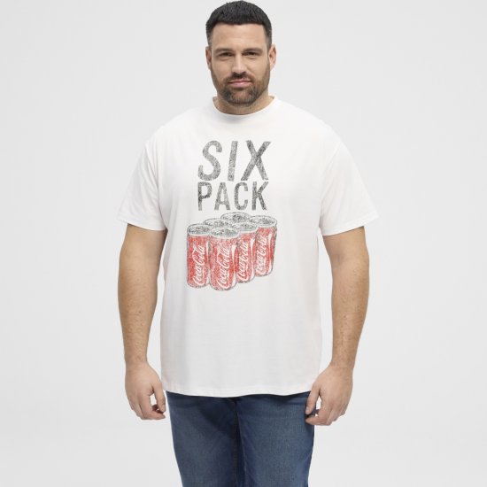 North Latitude T-Shirt Coca-Cola White - Magliette - Magliette Uomo Taglie Forti