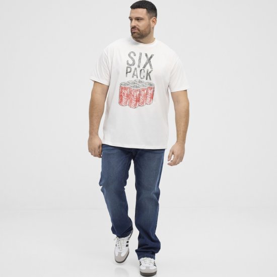 North Latitude T-Shirt Coca-Cola White - Magliette - Magliette Uomo Taglie Forti