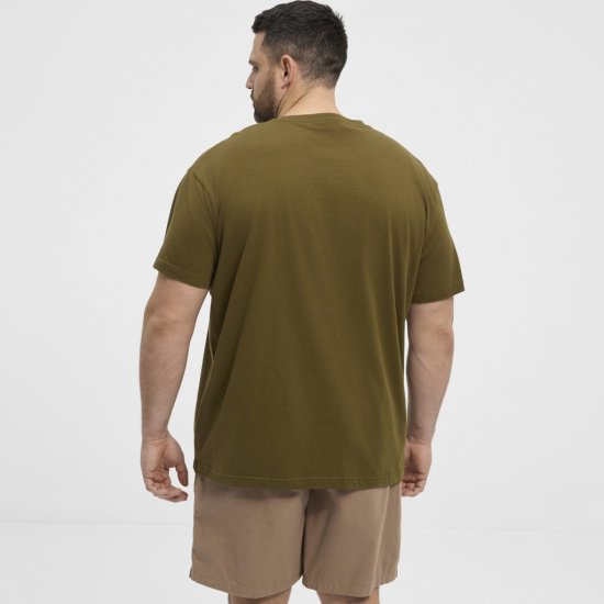North Latitude T-Shirt Lazy Days Green - Magliette - Magliette Uomo Taglie Forti