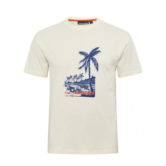 North Latitude T-Shirt Printed Off-White - Magliette - Magliette Uomo Taglie Forti