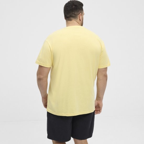 North Latitude T-Shirt Printed Yellow - Magliette - Magliette Uomo Taglie Forti