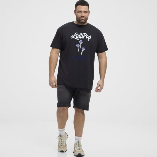 North Latitude T-Shirt Lollipop Black - Magliette - Magliette Uomo Taglie Forti