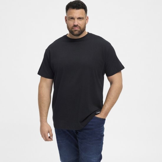 North Latitude T-Shirt 2-Pack Black - Magliette - Magliette Uomo Taglie Forti