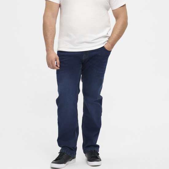 North Latitude Jeans Ringo Blue Used Wash - Jeans & pantaloni - Jeans & Pantaloni Uomo Taglie Forti