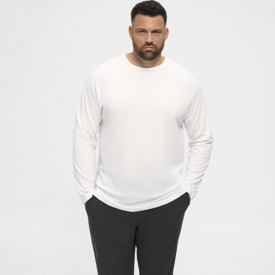 North Latitude T-Shirt Long Sleeve - Magliette - Magliette Uomo Taglie Forti