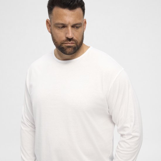 North Latitude T-Shirt Long Sleeve - Magliette - Magliette Uomo Taglie Forti