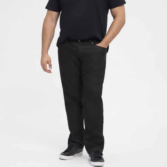 North Latitude Jeans Mick Black Stone Wash - Jeans & pantaloni - Jeans & Pantaloni Uomo Taglie Forti