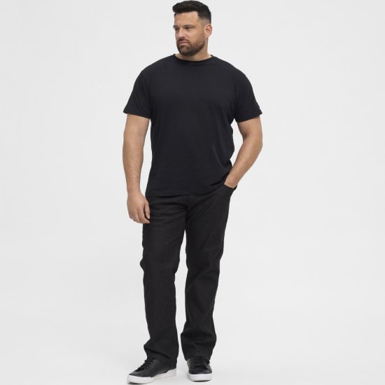 North Latitude Jeans Mick Black Stone Wash - Jeans & pantaloni - Jeans & Pantaloni Uomo Taglie Forti