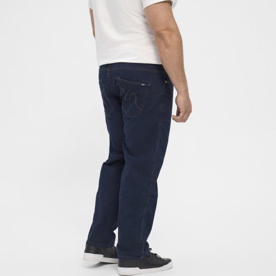 North Latitude Jeans Mick Blue Stone Washed - Jeans & pantaloni - Jeans & Pantaloni Uomo Taglie Forti