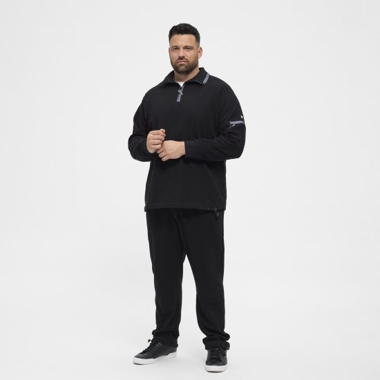 North Latitude Sweatshirt Ottoman Black - Felpe & felpe con cappuccio - Felpe & Felpe con Cappuccio Uomo Taglie Forti