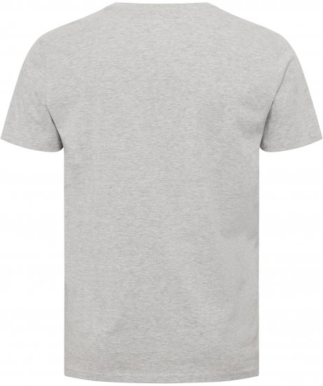 North Latitude Everlast T-shirt Grey Melange - Magliette - Magliette Uomo Taglie Forti