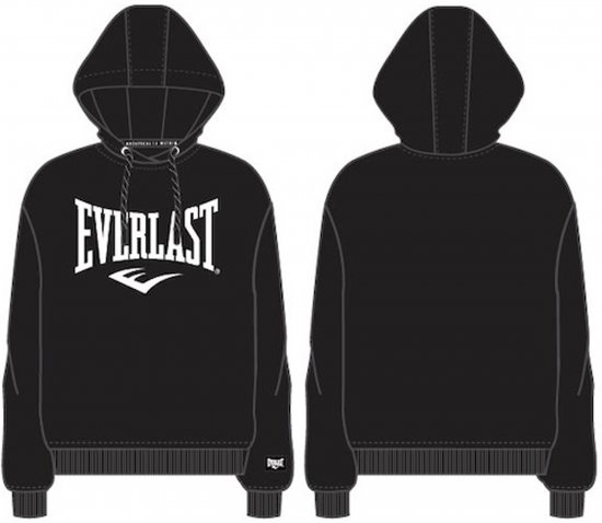 North Latitude Everlast Hoodie Black - Felpe & felpe con cappuccio - Felpe & Felpe con Cappuccio Uomo Taglie Forti