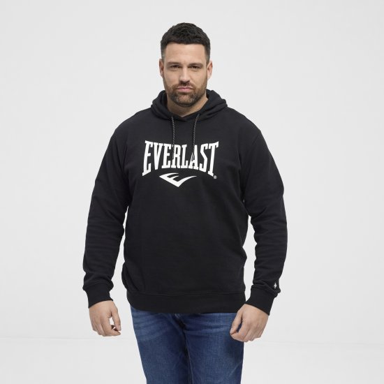 North Latitude Everlast Hoodie Black - Felpe & felpe con cappuccio - Felpe & Felpe con Cappuccio Uomo Taglie Forti