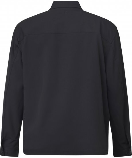 North Latitude 61106 Overshirt Stile Completo Con Zip Intera Nero - Giubbotti - Giubbotti Uomo Taglie Forti
