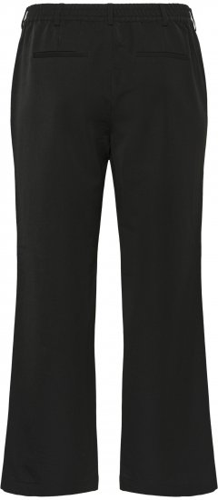 Kaffe Curve Halley Pantaloni Nero - Jeans & Pantaloni Donna Taglie Comode – Plus Size - 