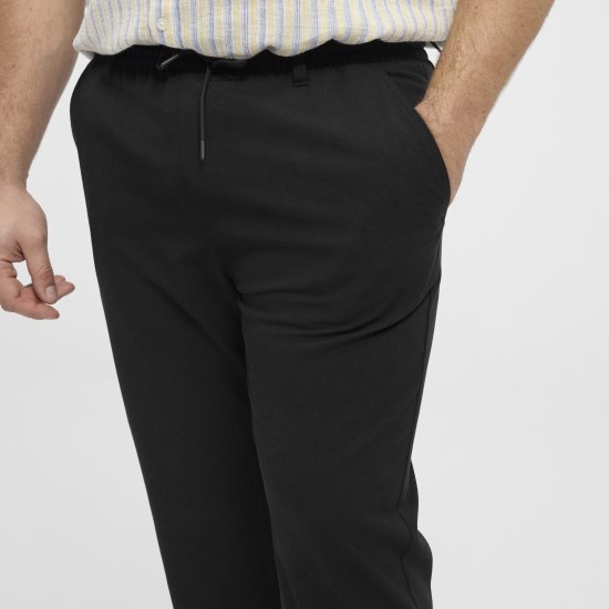 North Latitude 51143 Dress Pants Jog Style Black - Pantaloni - Pantaloni Uomo Taglie Forti