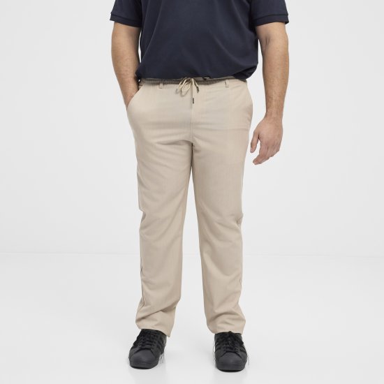 North Latitude 51143 Dress Pants Jog Style Beige - Jeans & pantaloni - Jeans & Pantaloni Uomo Taglie Forti