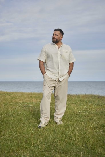 North Latitude 51143 Dress Pants Jog Style Beige - Jeans & pantaloni - Jeans & Pantaloni Uomo Taglie Forti