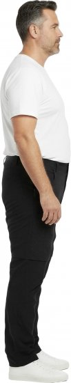 Dobsom Nebraska Pantaloni con Gambe Staccabili Neri - Abbigliamento sportivo & Outdoor - Abbigliamento Sportivo Uomo Taglie Forti
