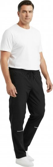 Dobsom Walker Pantaloni Leggeri Antivento Neri - Abbigliamento sportivo & Outdoor - Abbigliamento Sportivo Uomo Taglie Forti