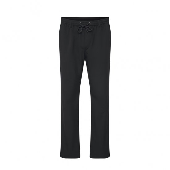 North Latitude Dress Pants Elastic Waist Black - Pantaloni - Pantaloni Uomo Taglie Forti